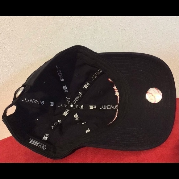 NEW Era Major League Baseball MLB Black Hat 9Twenty Adjust 920 MLB.COM Cap New - Picture 5 of 6
